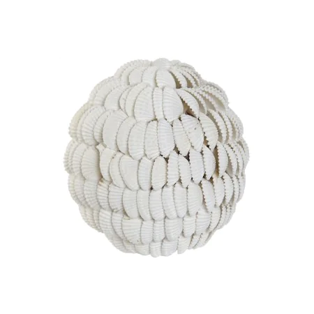 Bola decorativa Home ESPRIT Branco 9 x 9 x 9 cm de Home ESPRIT, Adornos - Ref: S3055449, Preço: 8,77 €, Desconto: %