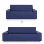 Sofa cover set Eysa ULISES Blue 2 Pieces by Eysa, Chair and sofa accessories - Ref: D1606810, Price: 64,57 €, Discount: %