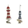 Décoration Suspendue Home ESPRIT Bleu Blanc Rouge Phare 12 x 4 x 100 cm (2 Unités) de Home ESPRIT, Objets de décoration - Réf...