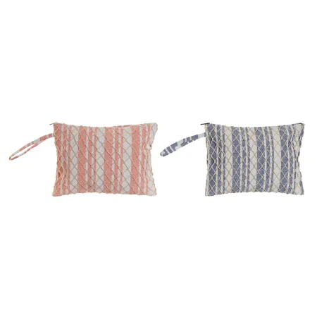 Neceser de Viaje Home ESPRIT Azul Coral EVA 26 x 1 x 18 cm (2 Unidades) de Home ESPRIT, Neceseres de viaje - Ref: S3055462, P...