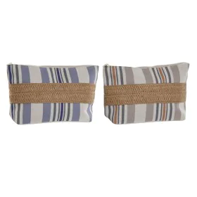 Neceser de Viaje Home ESPRIT Beige Lila 25 x 7 x 15 cm (2 Unidades) de Home ESPRIT, Neceseres de viaje - Ref: S3055463, Preci...