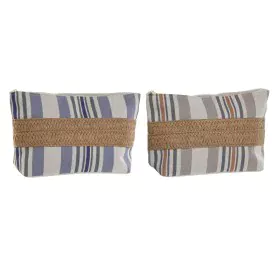 Neceser de Viaje Home ESPRIT Beige Lila 25 x 7 x 15 cm (2 Unidades) de Home ESPRIT, Neceseres de viaje - Ref: S3055463, Preci...