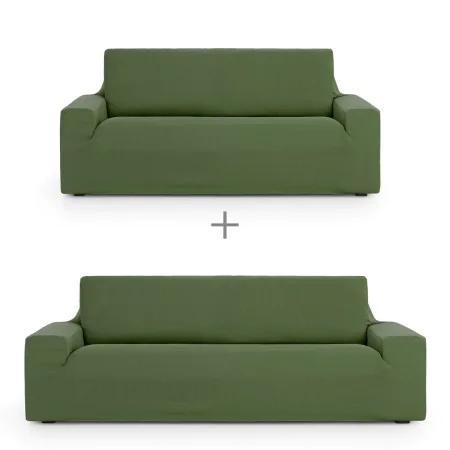 Sofa cover set Eysa ULISES Green 2 Pieces by Eysa, Chair and sofa accessories - Ref: D1606811, Price: 64,57 €, Discount: %