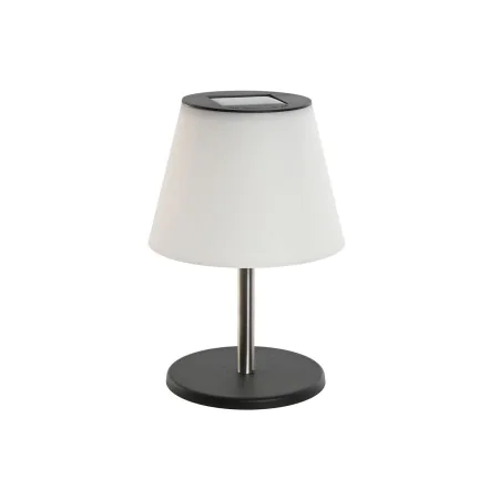 Lampada da tavolo Home ESPRIT Bianco Nero PVC Acciaio inossidabile Alluminio 18 x 18 x 26,5 cm di Home ESPRIT, Lampade da tav...