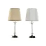 Lampe de bureau Home ESPRIT Blanc Beige Métal 25 W 220 V 20 x 20 x 43 cm (2 Unités) de Home ESPRIT, Lampes de chevet - Réf : ...