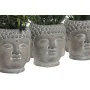 Decorative Plant Home ESPRIT Polyethylene Cement Buddha 10 x 10 x 21 cm (3 Units) by Home ESPRIT, Artificial Plants - Ref: S3...