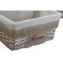 Basket set Home ESPRIT Brown Natural 48 x 40 x 22 cm (5 Pieces) by Home ESPRIT, Boxes - Ref: S3055543, Price: 51,26 €, Discou...