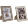 Moldura de Fotos Home ESPRIT Branco Natural Alumínio Cristal poliestireno Scandi 16 x 2 x 22 cm (2 Unidades) de Home ESPRIT, ...