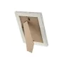 Cornice Portafoto Home ESPRIT Bianco Naturale Alluminio Cristallo polistirene Scandi 16 x 2 x 22 cm (2 Unità) di Home ESPRIT,...