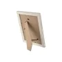 Cornice Portafoto Home ESPRIT Bianco Naturale Cristallo polistirene Scandinavo 24,6 x 2 x 29,6 cm (2 Unità) di Home ESPRIT, C...