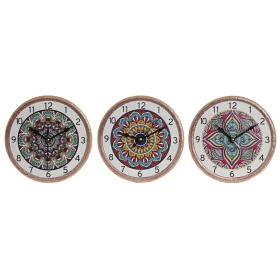 Reloj de Mesa Home ESPRIT Cerámica Mandala 16 x 1 x 16 cm de Home ESPRIT, Relojes de escritorio - Ref: S3055568, Precio: 20,3...