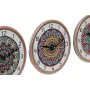 Reloj de Mesa Home ESPRIT Cerámica Mandala 16 x 1 x 16 cm de Home ESPRIT, Relojes de escritorio - Ref: S3055568, Precio: 17,8...