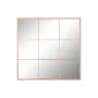 Specchio da parete Home ESPRIT Rosa chiaro Finestra Scandi 90 x 2 x 90 cm di Home ESPRIT, Specchi da parete - Rif: S3055603, ...