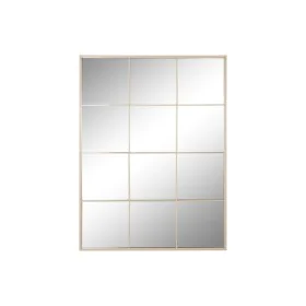 Wall mirror Home ESPRIT Beige Crystal Iron Mirror Window Scandi 90 x 1 x 120 cm by Home ESPRIT, Wall-Mounted Mirrors - Ref: S...