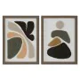 Cuadro Home ESPRIT Abstracto Urbano 30 x 2,5 x 40 cm (2 Unidades) de Home ESPRIT, Impresiones sobre lienzo - Ref: S3055611, P...