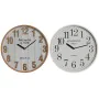 Orologio da Parete Home ESPRIT Bianco Cristallo Legno MDF 32 x 4,5 x 32 cm (2 Unità) di Home ESPRIT, Orologi da parete - Rif:...