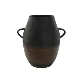 Vase Home ESPRIT Braun Schwarz Metall Vintage 40 x 31,5 x 42,5 cm von Home ESPRIT, Vasen - Ref: S3055639, Preis: 39,42 €, Rab...