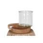 Candleholder Home ESPRIT Brown Natural Wood Crystal 45 x 45 x 85 cm by Home ESPRIT, Candelabras and candle holders - Ref: S30...