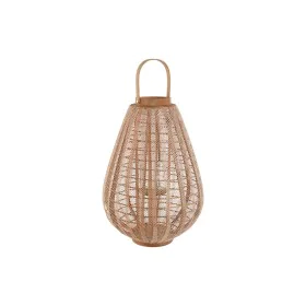 Bougeoir Home ESPRIT Marron Naturel Bois Verre 38 x 38 x 56 cm de Home ESPRIT, Bougeoirs et chandeliers - Réf : S3055655, Pri...