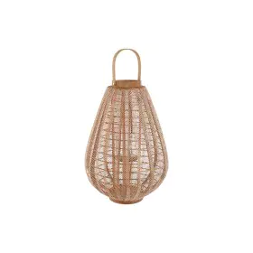 Bougeoir Home ESPRIT Marron Naturel Bois Verre 38 x 38 x 56 cm de Home ESPRIT, Bougeoirs et chandeliers - Réf : S3055655, Pri...