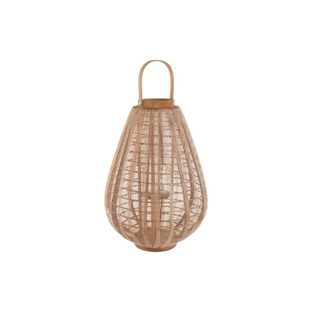 Candleholder Home ESPRIT Brown Natural Wood Crystal 38 x 38 x 56 cm by Home ESPRIT, Candelabras and candle holders - Ref: S30...