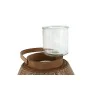 Castiçais Home ESPRIT Castanho Natural Madeira Cristal 38 x 38 x 56 cm de Home ESPRIT, Candelabros e suportes para velas - Re...