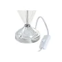 Desk lamp Home ESPRIT White Grey Metal Crystal 20 x 20 x 37 cm (2 Units) by Home ESPRIT, Bedside and Table Lamps - Ref: S3055...