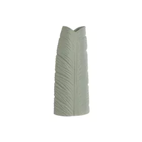 Vaso Home ESPRIT Verde Gres Tropicale Foglia della pianta 21 x 10 x 50 cm di Home ESPRIT, Vasi - Rif: S3055668, Prezzo: 30,26...