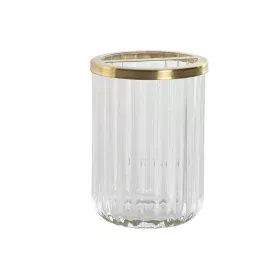 Glasses Home ESPRIT Golden Crystal 7,5 x 7,5 x 10 cm by Home ESPRIT, Stands and dispensers - Ref: S3055674, Price: 10,37 €, D...