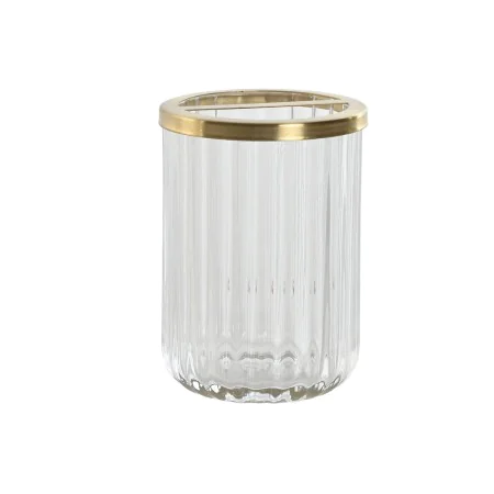 Copos Home ESPRIT Dourado Cristal 7,5 x 7,5 x 10 cm de Home ESPRIT, Suportes e dispensadores - Ref: S3055674, Preço: 9,34 €, ...