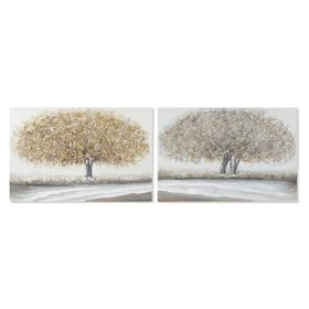 Painting Home ESPRIT Tree Traditional 90 x 2,5 x 60 cm (2 Units) by Home ESPRIT, Prints on Canvas - Ref: S3055695, Price: 62,...