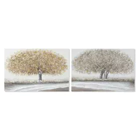 Painting Home ESPRIT Tree Traditional 90 x 2,5 x 60 cm (2 Units) by Home ESPRIT, Prints on Canvas - Ref: S3055695, Price: 54,...