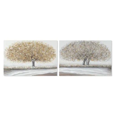 Cuadro Home ESPRIT Árbol Tradicional 90 x 2,5 x 60 cm (2 Unidades) de Home ESPRIT, Impresiones sobre lienzo - Ref: S3055695, ...