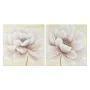 Painting Home ESPRIT Shabby Chic Poppy 80 x 3 x 80 cm (2 Units) by Home ESPRIT, Prints on Canvas - Ref: S3055696, Price: 62,9...