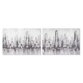 Painting Home ESPRIT New York Loft 100 x 3 x 70 cm (2 Units) by Home ESPRIT, Prints on Canvas - Ref: S3055700, Price: 51,67 €...