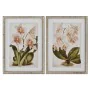 Painting Home ESPRIT Tropical Orchid 50 x 2,5 x 70 cm (2 Units) by Home ESPRIT, Prints on Canvas - Ref: S3055704, Price: 94,9...