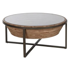 Mesa de Centro Home ESPRIT Cristal Madera de abeto 102 x 102 x 46 cm de Home ESPRIT, Mesas - Ref: S3055716, Precio: 432,80 €,...