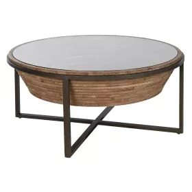 Table Basse Home ESPRIT Verre Bois d'épicéa 102 x 102 x 46 cm de Home ESPRIT, Tables - Réf : S3055716, Prix : 389,52 €, Remis...