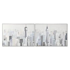 Pintura Home ESPRIT Cidade Loft 122,3 x 4,5 x 82,3 cm (2 Unidades) de Home ESPRIT, Impressões sobre tela - Ref: S3055736, Pre...