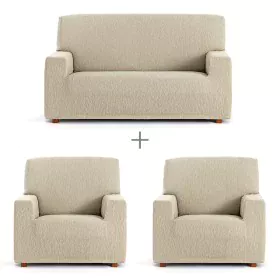 Sofabezug-Set Eysa TROYA Weiß 70 x 110 x 210 cm 3 Stücke von Eysa, Sofas & Lovechairs - Ref: D1606833, Preis: 72,72 €, Rabatt: %