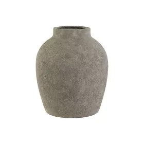 Jarrón Home ESPRIT Gris Cemento 31 x 31 x 36 cm de Home ESPRIT, Jarrones - Ref: S3055751, Precio: 40,73 €, Descuento: %