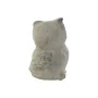 Statua Decorativa Home ESPRIT Grigio Gufo Finitura invecchiata 10 x 9 x 14 cm (3 Unità) di Home ESPRIT, Soprammobili - Rif: S...