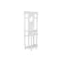 Hall de Entrada Home ESPRIT Branco Madeira 75 x 31 x 180 cm de Home ESPRIT, Bengaleiros com banco - Ref: S3055767, Preço: 279...