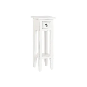 Mesa de apoio Home ESPRIT Branco Madeira 25 x 25 x 67 cm de Home ESPRIT, Jogos de móveis - Ref: S3055770, Preço: 41,10 €, Des...