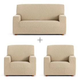 Sofabezug-Set Eysa TROYA Beige 70 x 110 x 210 cm 3 Stücke von Eysa, Sofas & Lovechairs - Ref: D1606834, Preis: 66,59 €, Rabat...