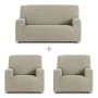 Sofa cover set Eysa TROYA Light brown 70 x 110 x 210 cm 3 Pieces by Eysa, Sofas & Couches - Ref: D1606835, Price: 66,59 €, Di...