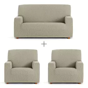 Sofa cover set Eysa TROYA Light brown 70 x 110 x 210 cm 3 Pieces by Eysa, Sofas & Couches - Ref: D1606835, Price: 72,72 €, Di...