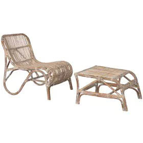 Sun-lounger Home ESPRIT Stripped 66 x 145 x 77 cm by Home ESPRIT, Sunloungers - Ref: S3055795, Price: 212,52 €, Discount: %