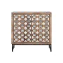 Buffet Home ESPRIT Marron Noir Argenté 80 x 38 x 80 cm de Home ESPRIT, Buffets, crédences et vaisseliers - Réf : S3055815, Pr...