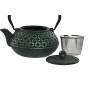 Tetera Home ESPRIT Negro Verde Acero Inoxidable Hierro 900 ml de Home ESPRIT, Servicio de té y café - Ref: S3055823, Precio: ...